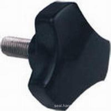 Three-Lobe Knob Part for Printing Machine Bakelite or Plastic